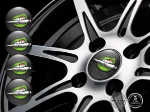 Rim decals for cars Custom Brand Racing Wheel Badge